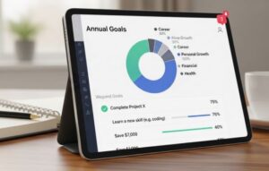 Goal Management App for Your Yearly Objectives
