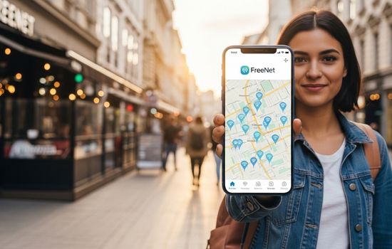 Find Free WiFi Easily with This App