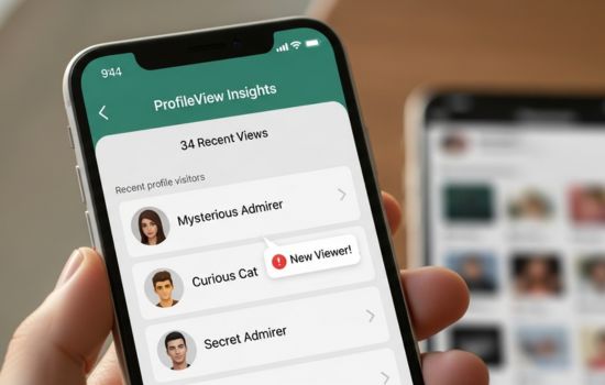 App to Track Social Media Visitors