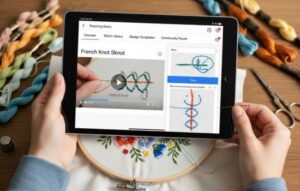 Learn Embroidery Easily with Mobile App