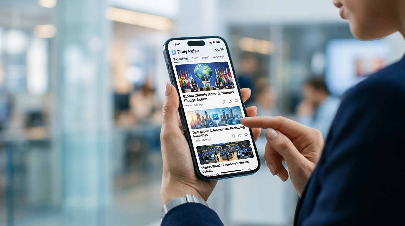 Track Daily News on Your Phone with Apps